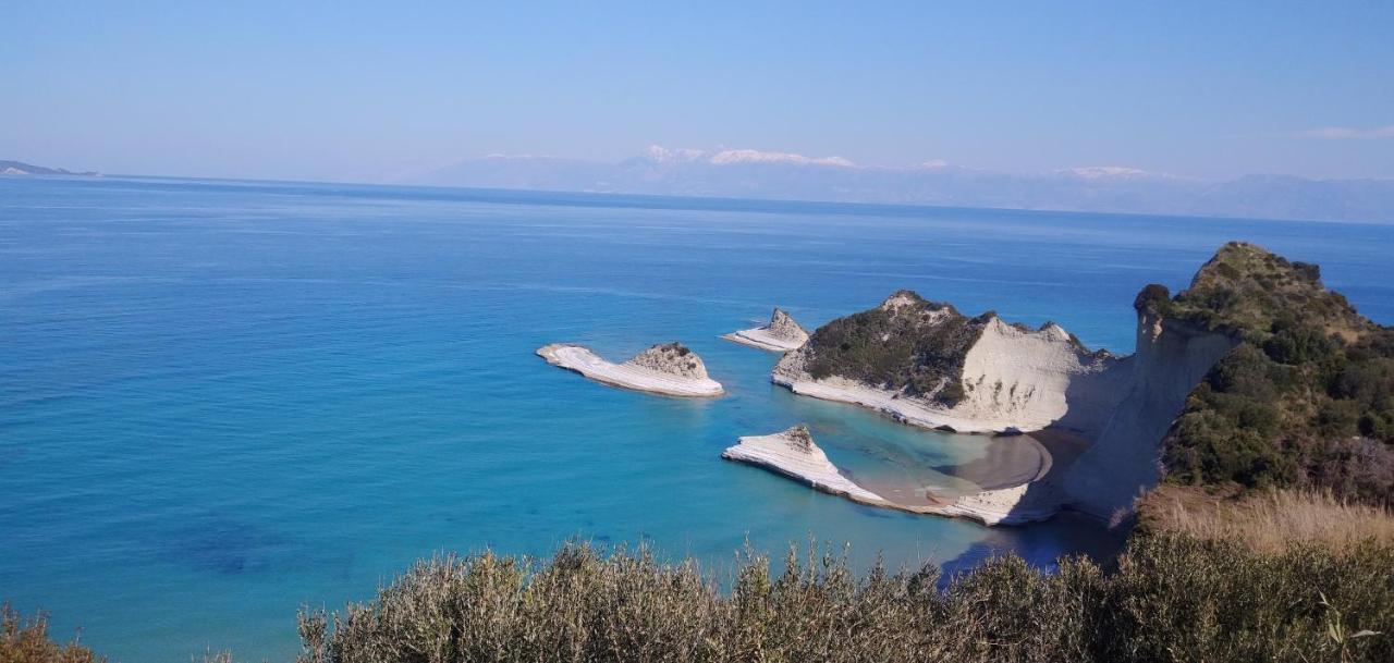 Lefkes Apartments Sidari Sidárion Dış mekan fotoğraf